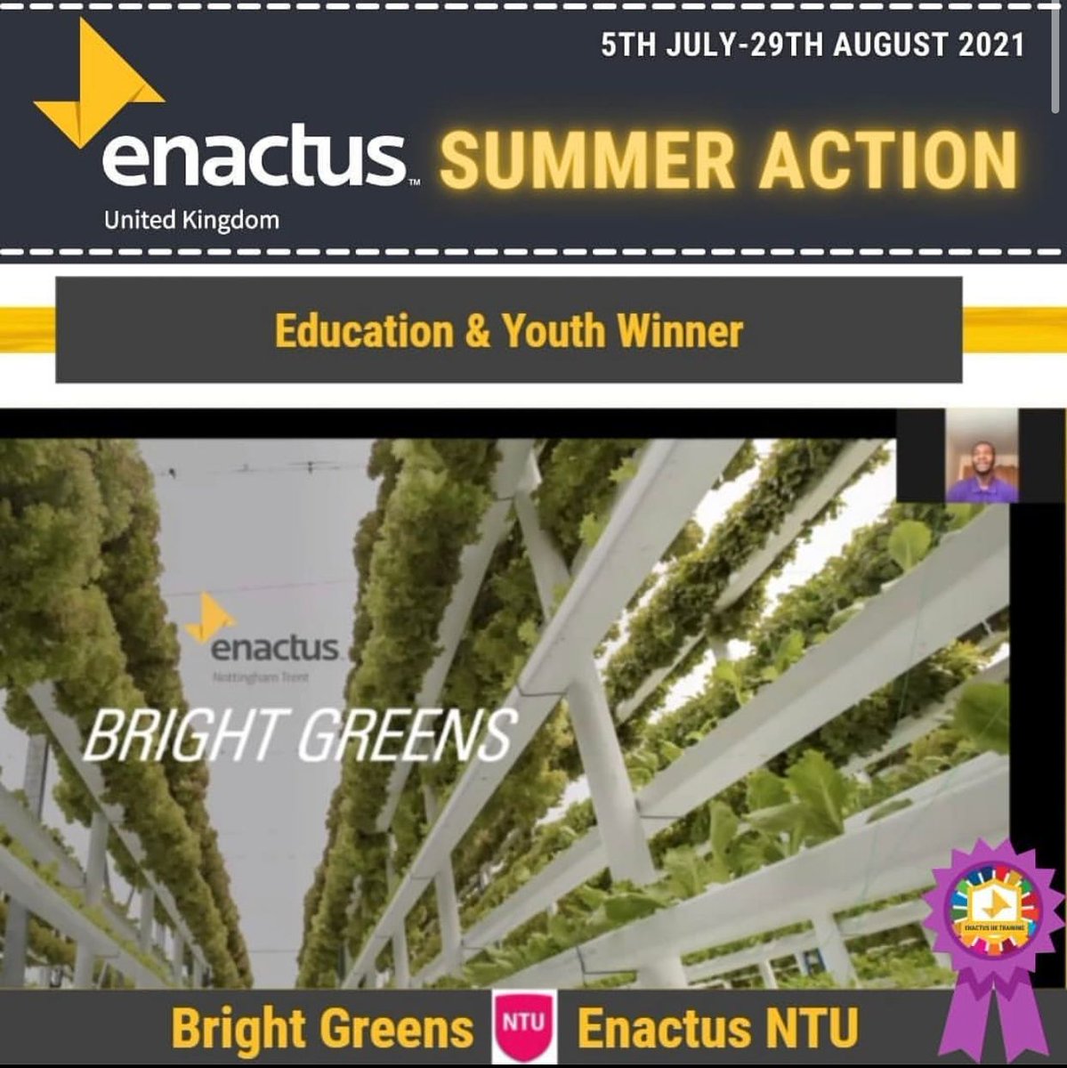 Enactus NTU tweet media