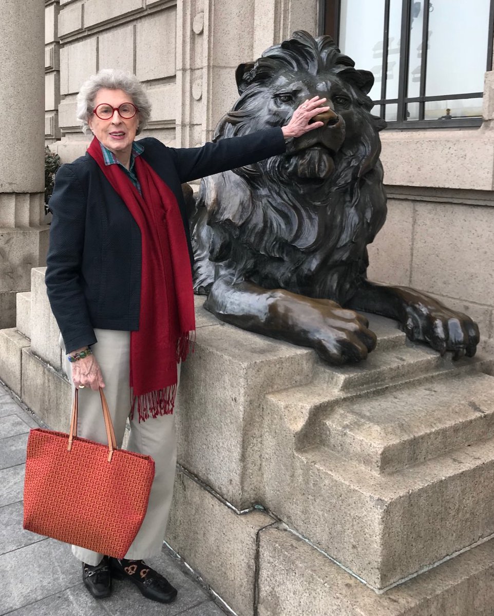 Tess Johnston arrived in Shanghai in 1981, and found a perfectly preserved 1940s city. She proceeded to document it, pioneering the research and study into the Western presence in Shanghai. Tess turns 90 today, so a blog post is in order: historic-shanghai.com/tess-johnston-…