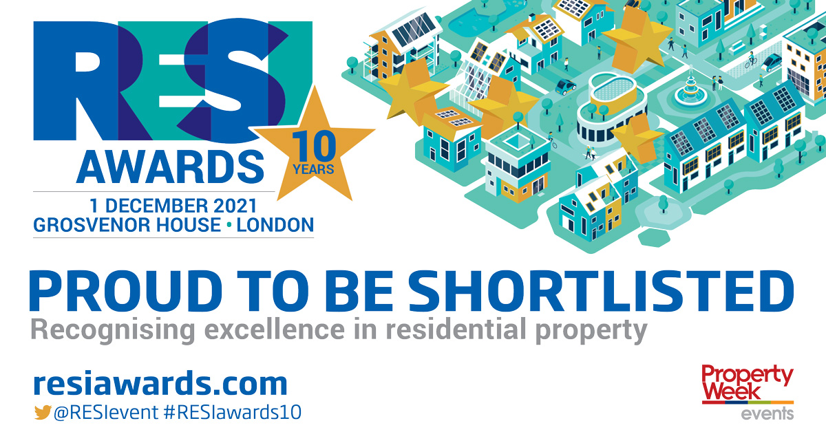 We’re excited to announce that Great Kneighton has been #shortlisted for the <a href="/RESIevent/">RESI Awards</a> in the Development of the Year category. Organised by <a href="/PropertyWeek/">Property Week</a>, these prestigious awards recognise exceptional achievements within the property sector.. bit.ly/3lRN1ly