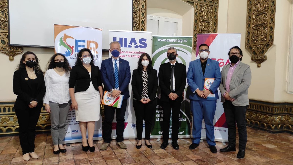 #SERInclusión
Presentación del "Proyecto Ser Inclusión",  que tiene por objetivo mejorar los servicios de salud y empleo para personas venezolanas en situación de movilidad humana y su integración social y económica con la población de acogida en #Ecuador.