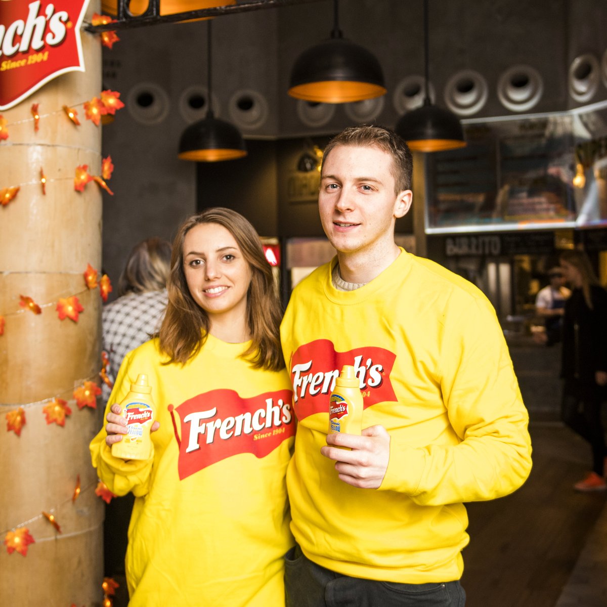 It’s time for another #COMPETITION! 🙌 Prepare yourself for autumn with one of our comfy French’s sweatshirts – we’re giving away FIVE! 😍 #ItsaMUST

For a chance to #win:​​
👉 #Like and #retweet this tweet​​
👉 #Follow <a href="/FrenchsUK/">French's UK</a>
👉 #Tag the biggest mustard lover

Good luck! 🎉