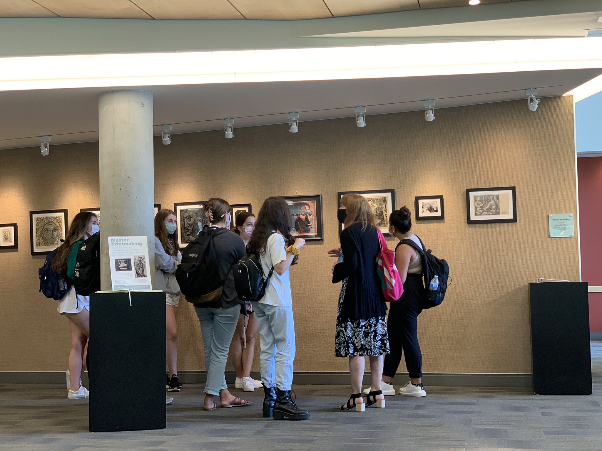 Le Moyne College Falcone Library on Twitter "Prof Zampini’s students