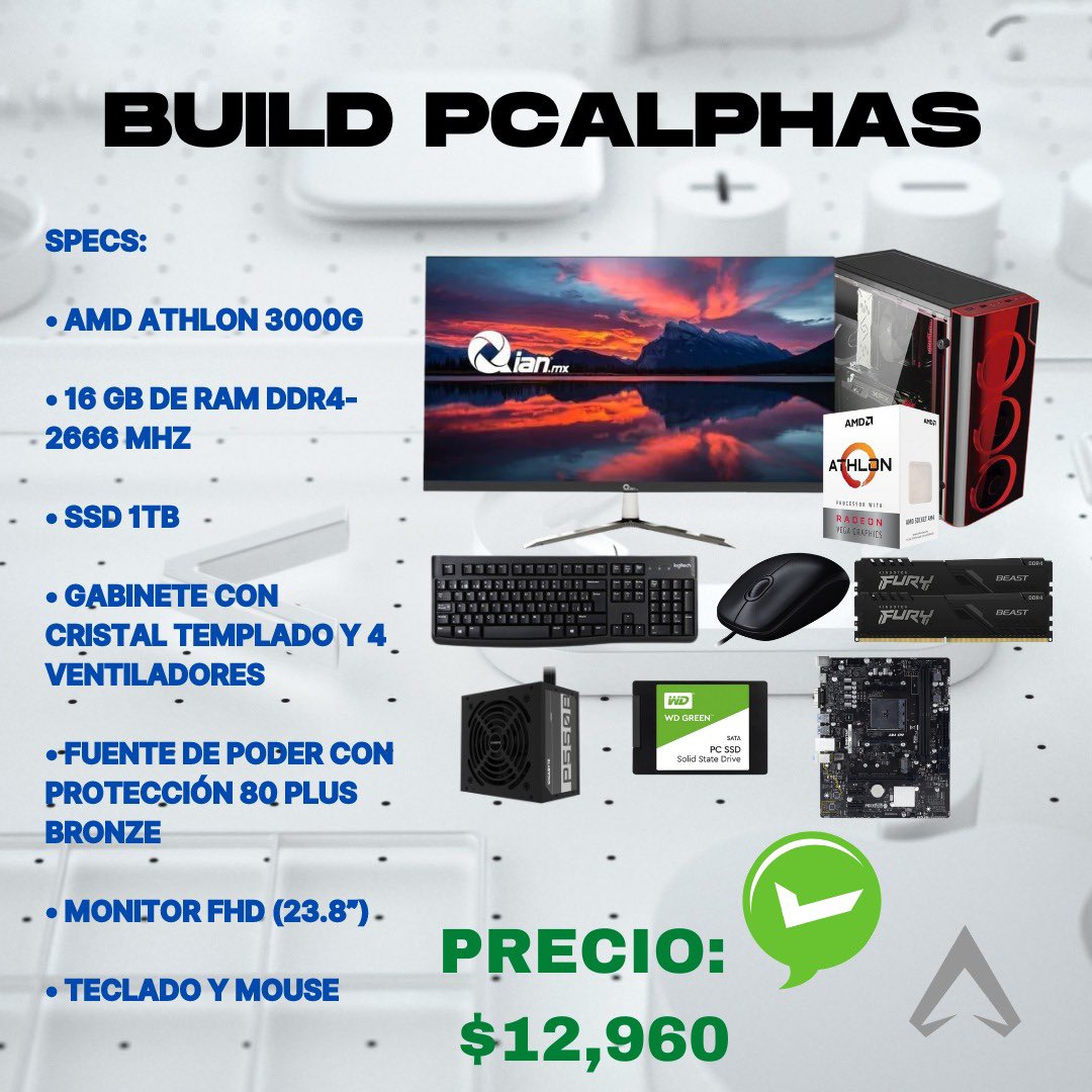 •Les mostramos la comparación entre una “Pc All In One” preensamblada y una Pc ensamblada por nosotros. 

•Deja de pagar precios exagerados y obtén mejor desempeño por menor precio. ✅😉

•Si estás interesado en construir tu Pc con nosotros, no dudes en mandarnos DM😁