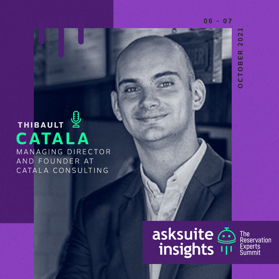 asksuite's tweet photo. Meet three more of the exceptional speakers that will participate and share all their experiences at Asksuite Insights! It's a pleasure to have Michael McCartan, Thibault Catala and Manny Melendez contributing to our event. https://t.co/Ps9M529uCX