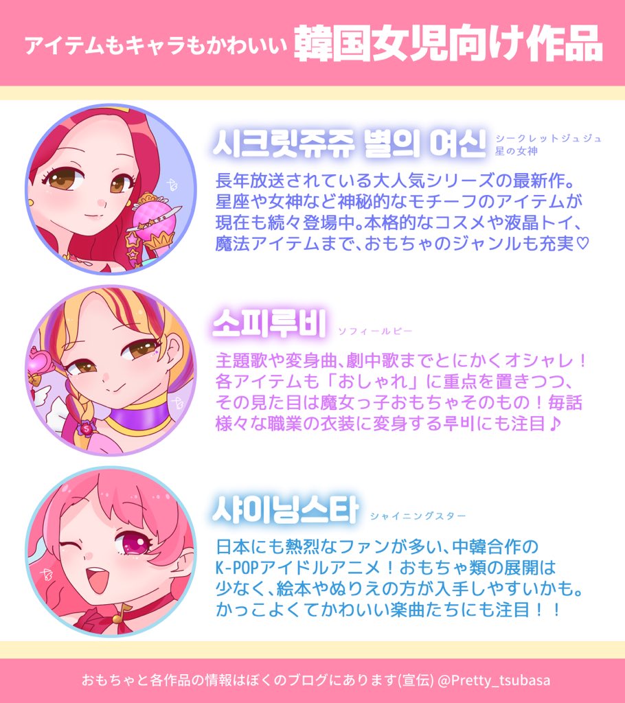 音羽つばさ Tsubasa プリキュアもどきなんて言うな とは強くは言えないけどさ プリキュアはプリキュアだし 小魔仙は小魔仙だし 日本以外の作品を貶めるような刷り込みをしないで欲しい 中国や韓国にもこんなに可愛い作品がたくさんあるん 音羽つばさ Tsubasa プリキュアもどきなんて言うな とは強くは言えないけどさ プリキュアはプリキュアだし 小魔仙は小魔仙だし 日本以外の作品を貶めるような刷り込みをしないで欲しい 中国や韓国にもこんなに可愛い作品がたくさんあるん