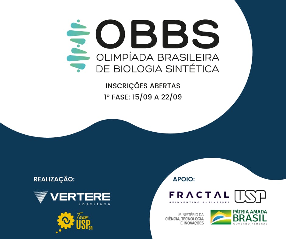 igemuspbr's tweet photo. Essa semana lançamos a primeira Olimpíada Brasileira de Biologia Sintética (OBBS) e já podemos ver os incríveis resultados que essa prova trará. Hoje batemos 1000 inscritos e não podíamos estar mais felizes por todo o apoio da sociedade https://t.co/CQwrf0qesP