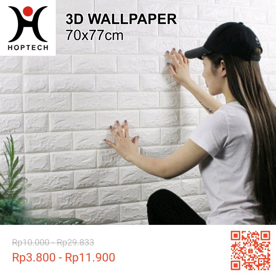 ptriiajaa's tweet photo. Wallpaper Dingding 3D Foam Motif Batu Bata 70 x 77 CM hanya Rp3.800 - Rp11.900

 https://t.co/CcY5xdZdqf https://t.co/IUyLiN0Wz2