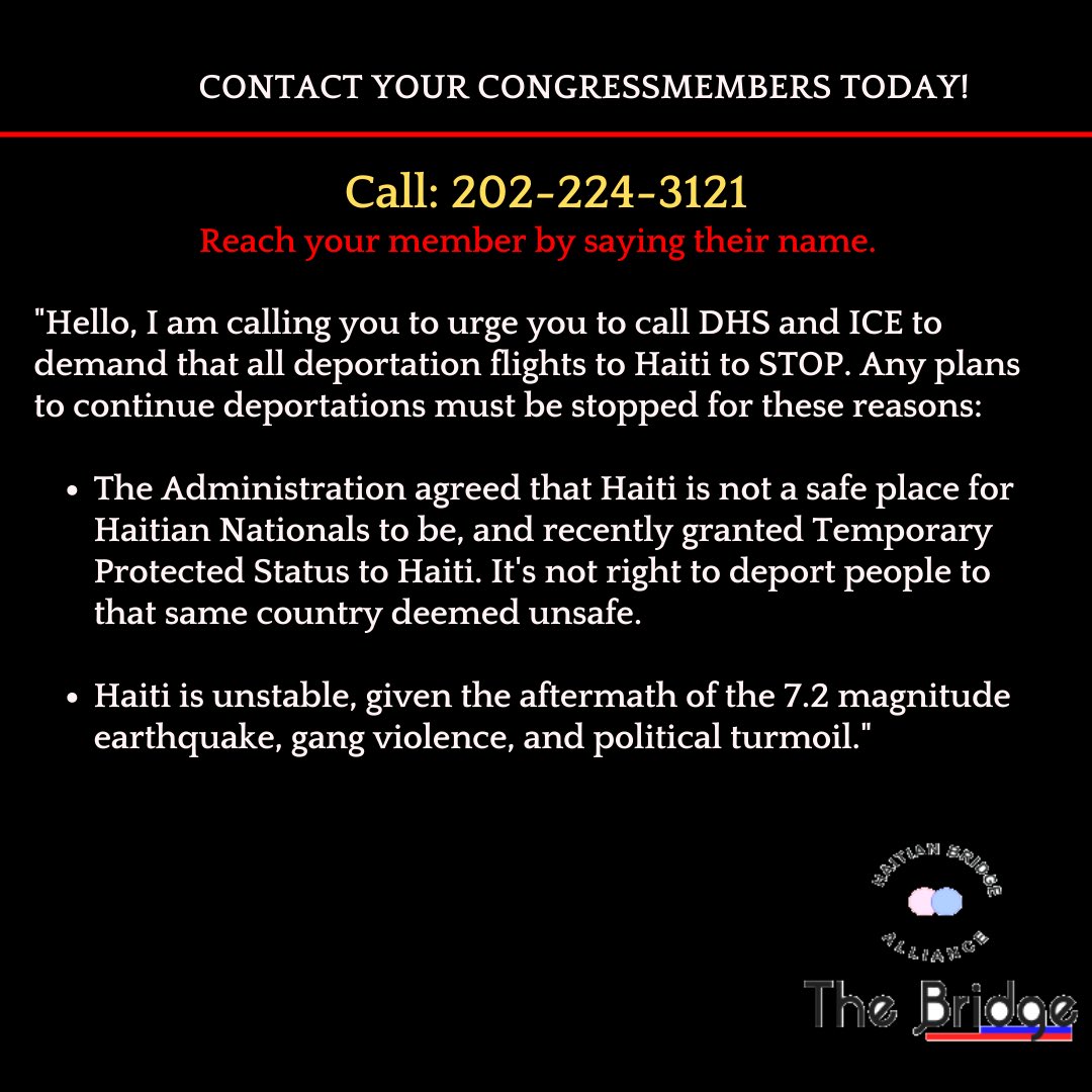 Did you know that #BidenAlsoDeports? @ICEgov just sent a plane of 86 people to #Haiti under Title 42, including children under the age of three, without offering them legal protection and the opportunity to file for asylum. @POTUS @SecMayorkas. #ImmigrationIsABlackIssue