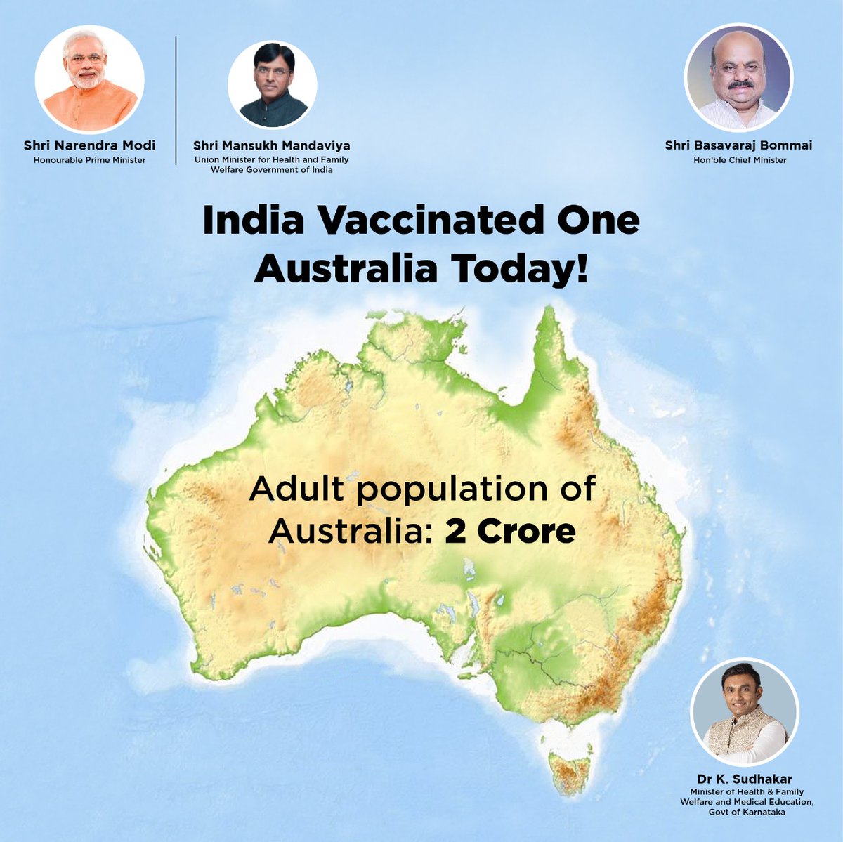 India has answered all its critics!

<a href="/narendramodi/">Narendra Modi</a> <a href="/mansukhmandviya/">Dr Mansukh Mandaviya</a> <a href="/CMofKarnataka/">CM of Karnataka</a> #vaccination #vaccinated
