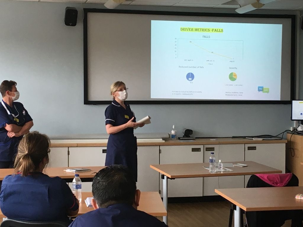 Today we spent the morning with our wave one We Care wards at WH.  What an inspiring group of leaders.  It was the best part of my week by far.  I can’t wait to celebrate the successes with wave two at QE and K&amp;C.  Thank you for today WH.