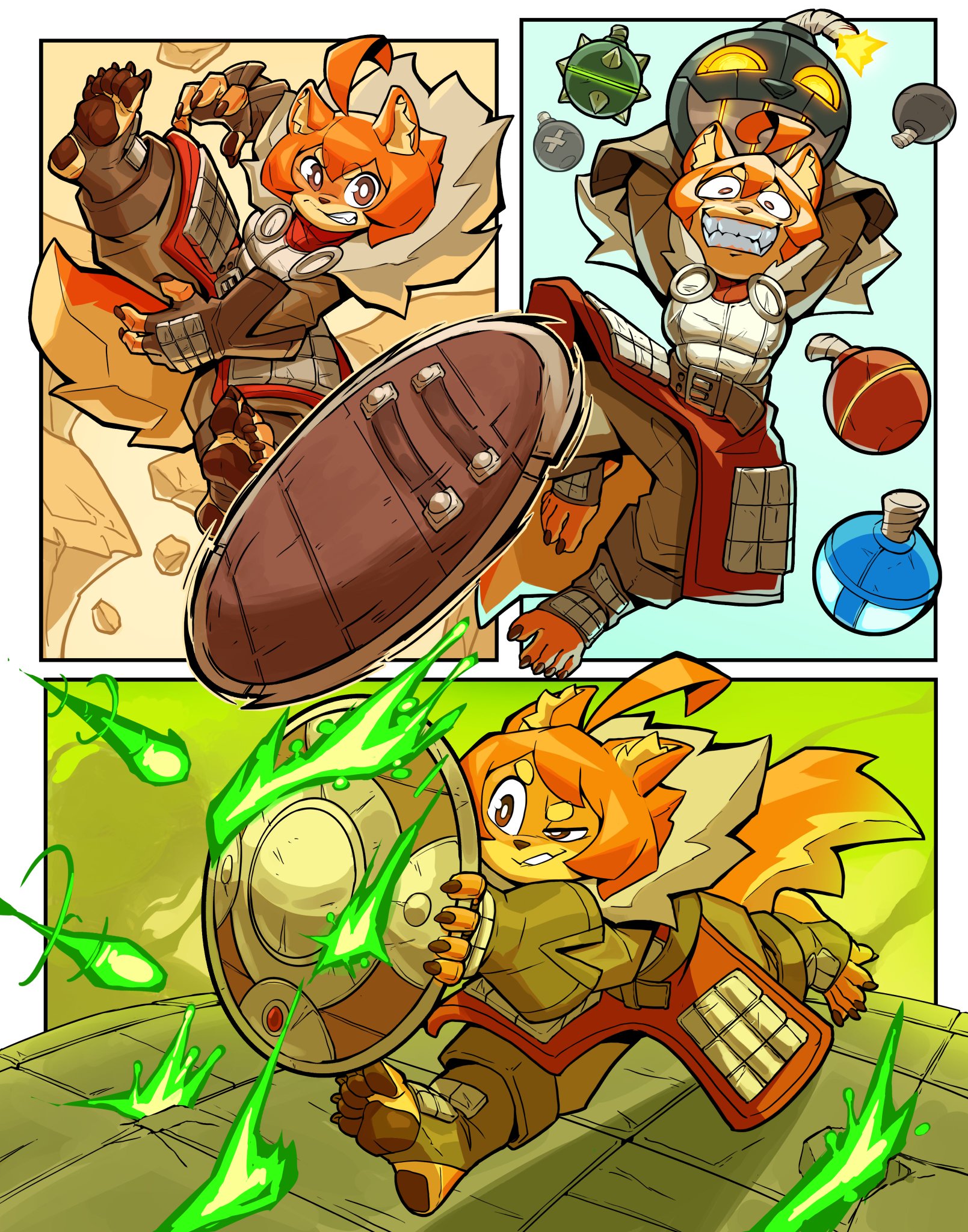 CeeHaz 👹 COMMISSIONS CLOSED on Twitter "🐶 Dog Knight RPG 🐶 Maci