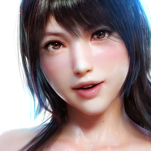 Poserというソフトでかつて作ったお姉ちゃん画像のリメイク 