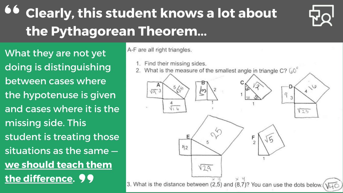Mistakes in math classrooms can provide opportunities for student and teacher learning. In this post, @mpershan shares the pitfalls to avoid and the practices to keep to get the most from discussions about student work: bit.ly/2VHl45n #iteachmath #educoach