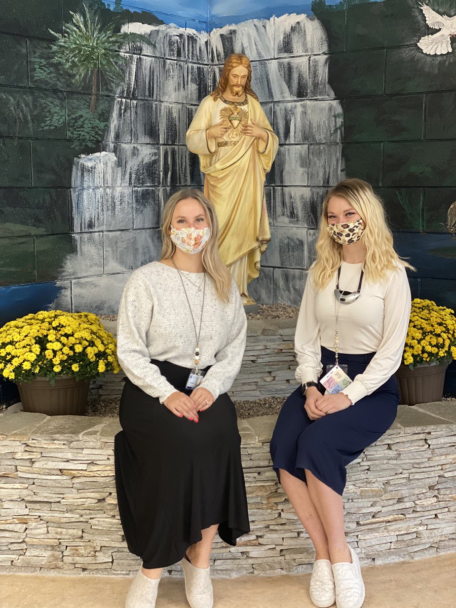 These two rockstar beginning teachers are lighting up their first years with hard work, energy, love, and commitment to kids! Happy to have Miss Menzak and Mrs. Leroy join Team SJXXIII and <a href="/EICSCatholic/">Elk Island Catholic Schools</a> 💙#calledtomore <a href="/MrsLeroy04/">Taylor</a> <a href="/missmenzak/">Miss Menzak</a>