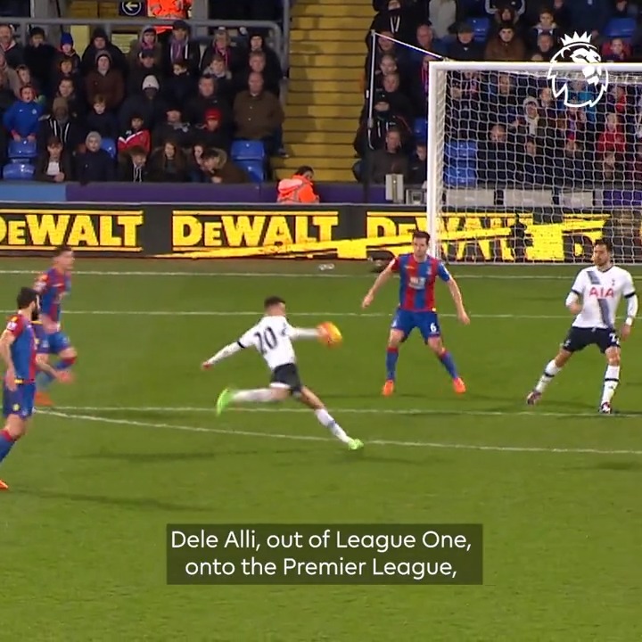 EuroFoot on Twitter "GoalOfTheDay Dele Alli vs Crystal Palace (2016