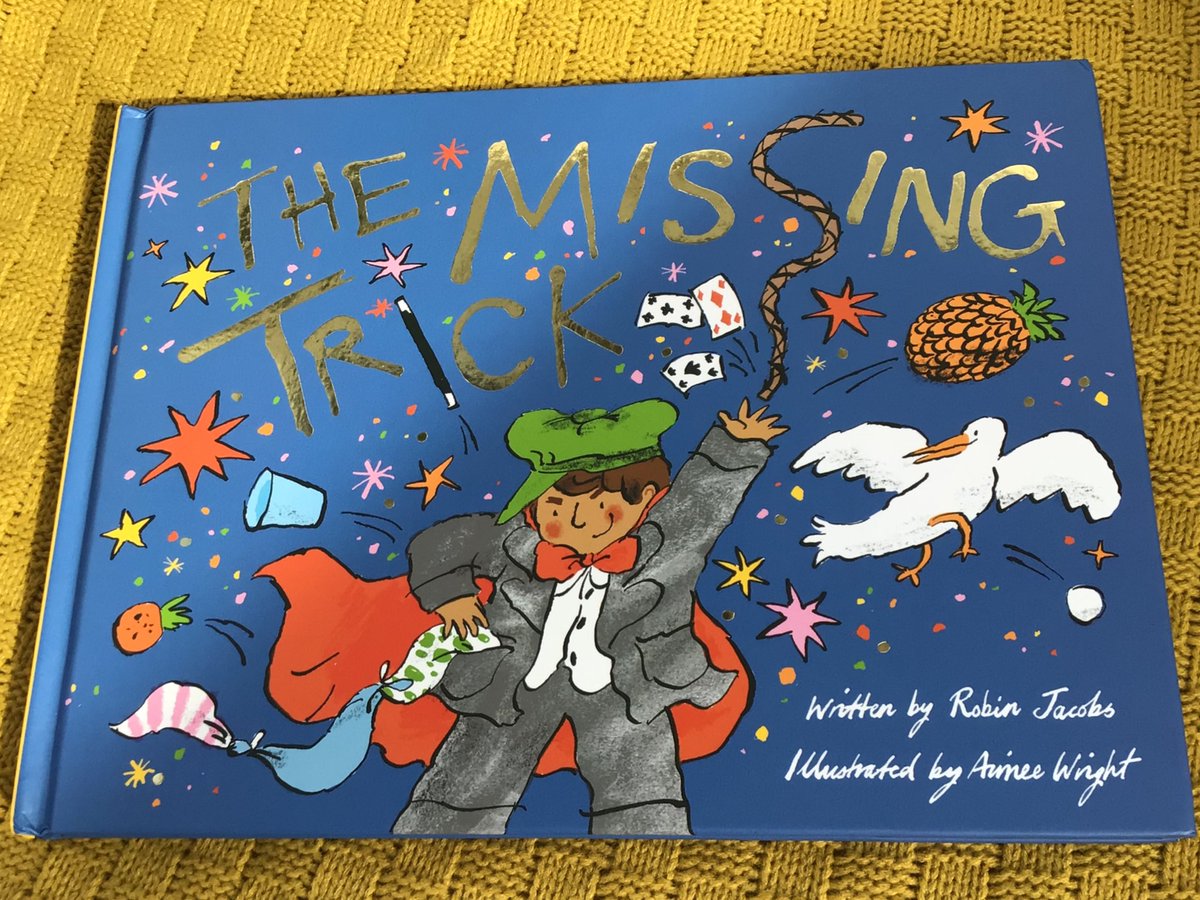 writeaboutbooks's tweet photo. Louis the magician has lost his rabbit. As his search takes him through his repertoire of tricks, an appreciative crowd gathers. #TheMissingTrick by #RobinJacobs &amp; #AimeeWright @cicadabooks shows how a simple text &amp; detailed illustrations can come together to tell the whole story https://t.co/SQobBINhQw