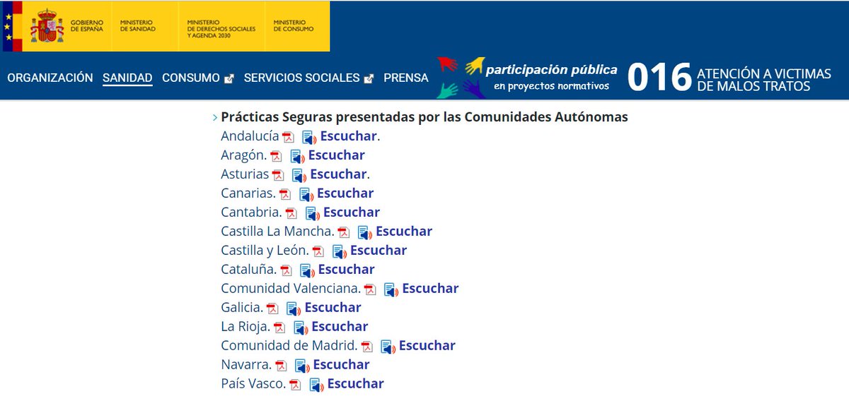 practicaseguras's tweet photo. 🆕ℹ️Disponibles en @sanidadgob⤵️
#PrácticasSeguras las presentadas por las Comunidades Autónomas a la Jornada #DMSP21
"Implementación de prácticas seguras para una atención materna y neonatal segura"
#DiaMundialDeLaSeguridadDelPaciente #SegPac
🔗https://t.co/R1UmE8rTCG https://t.co/v1MyaPnwio
