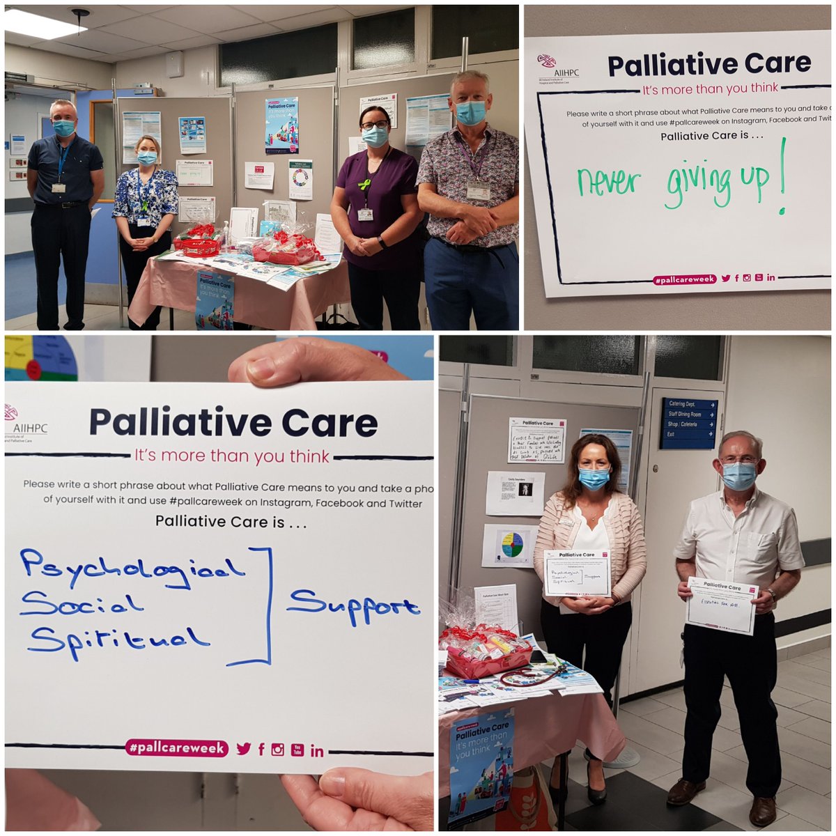 HSE Dublin and Midlands (@hsedubmidlands) on Twitter photo The team at #MRHPortlaoise are highlighting #PallCareWeek thanks to Jackie Farrington, CNS Palliative Care <a href="/DaggZara/">Zara Dagg</a> <a href="/michael_cushen/">Michael Cushen</a> <a href="/AIIHPC/">All Ireland Institute of Hospice & Palliative Care</a>
Palliative care: it's more than you think. It's never giving up. Its Psychological, Social and Spiritual. It's Support. <a href="/soomeraghsandra/">Sandra McCarthy</a> The team at #MRHPortlaoise are highlighting #PallCareWeek thanks to Jackie Farrington, CNS Palliative Care <a href="/DaggZara/">Zara Dagg</a> <a href="/michael_cushen/">Michael Cushen</a> <a href="/AIIHPC/">All Ireland Institute of Hospice & Palliative Care</a>
Palliative care: it's more than you think. It's never giving up. Its Psychological, Social and Spiritual. It's Support. <a href="/soomeraghsandra/">Sandra McCarthy</a>