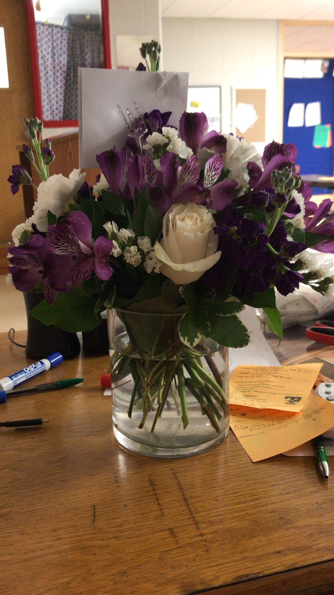The delivery from the family makes my desk look less messy!