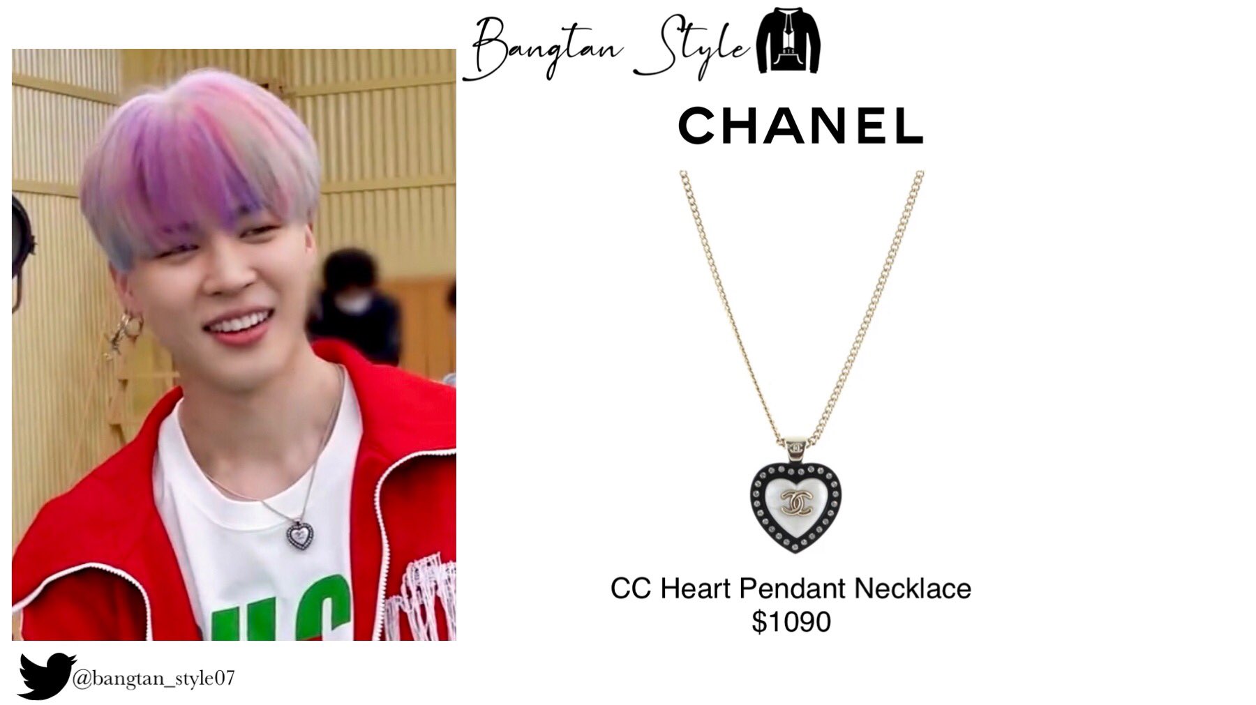 Chanel necklace outlet jimin Chanel necklace outlet jimin