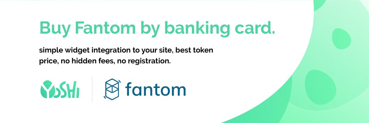 YoshiExchange's tweet image. Fantom community, do you know that you can buy $FTM by card when #Yoshiexchange launches?