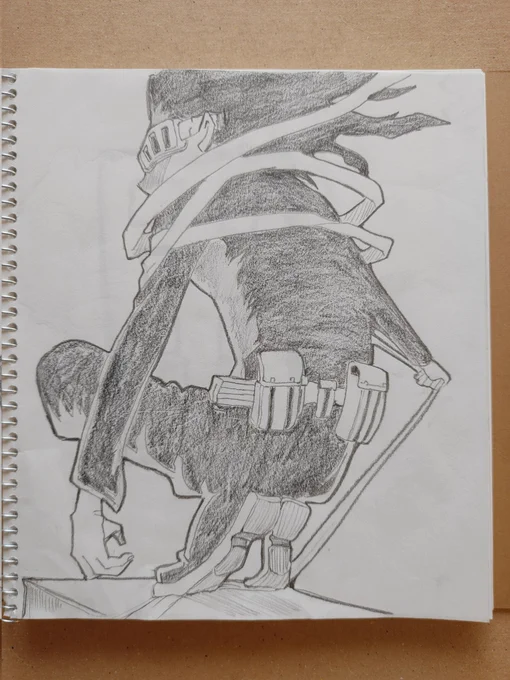 お久しぶりですー!!!
やっと色々落ち着いたので絵の練習を再び頑張ろうと思います!!よろしくお願いしますーー゜+.ヽ(≧▽≦)ノ.+゜✨✨

久々に鉛筆にぎったんですが全然描けなくて笑ってます!以前模写したヒロアカのせとこう、、、明日から頑張ります!!! 