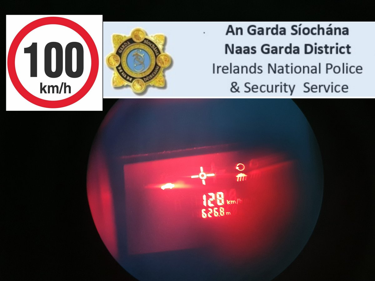 GardaTraffic's tweet photo. Naas District Gardaí were conducting speed checks on the N7 when they found this motorist for speeding.

Using the #MobilityApp, it was found that the driver was disqualified and had no insurance. They were arrested and their car was seized.

Proceedings to follow.
#ArriveAlove https://t.co/Yrh6g61mWr
