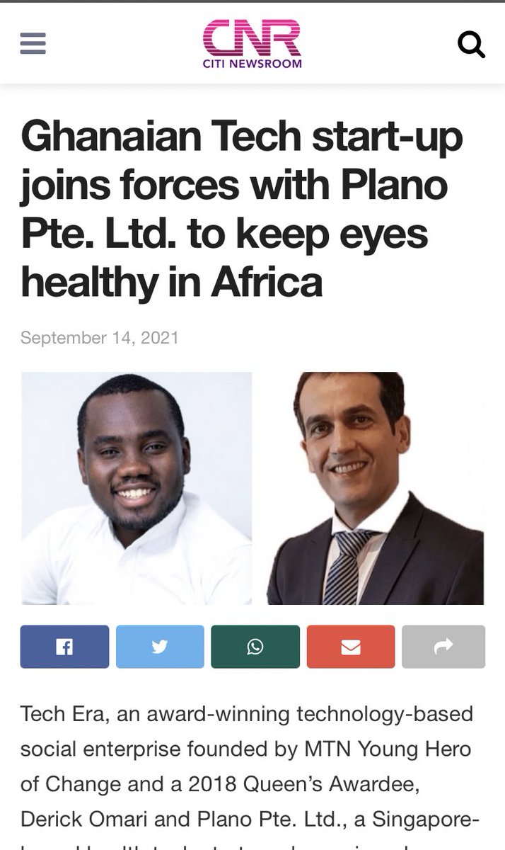 In an unpredictable digitalized world, the impact of excessive screen time and uncensored online content must be a worry for every parent.

<a href="/techeraafrica/">Tech Era</a> and <a href="/plano_app/">plano</a> is helping families in Africa with this. Read how on #citinewsroom <a href="/Citi973/">CITI FM 97.3</a> #citicbs

bit.ly/3lAjlrf