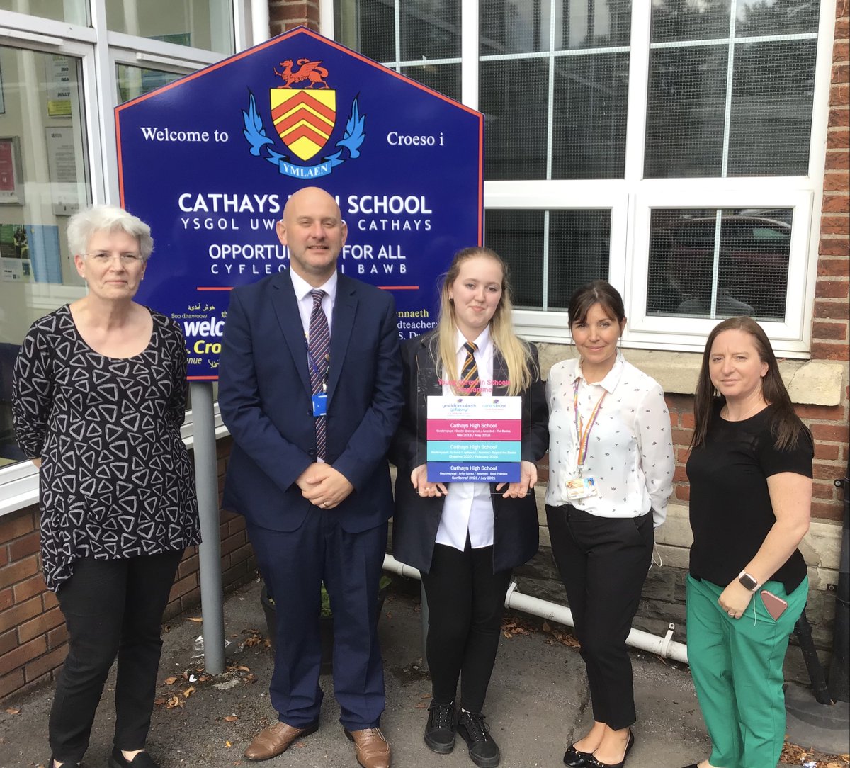 Today we received the Carers Trust in schools Best Practice Award. We are one of 6 schools in Wales to have achieved this award. We are proud of our Young Carers and will continue to do our utmost to support them.
@carerstrustsew 
@YMCAYoungCarers