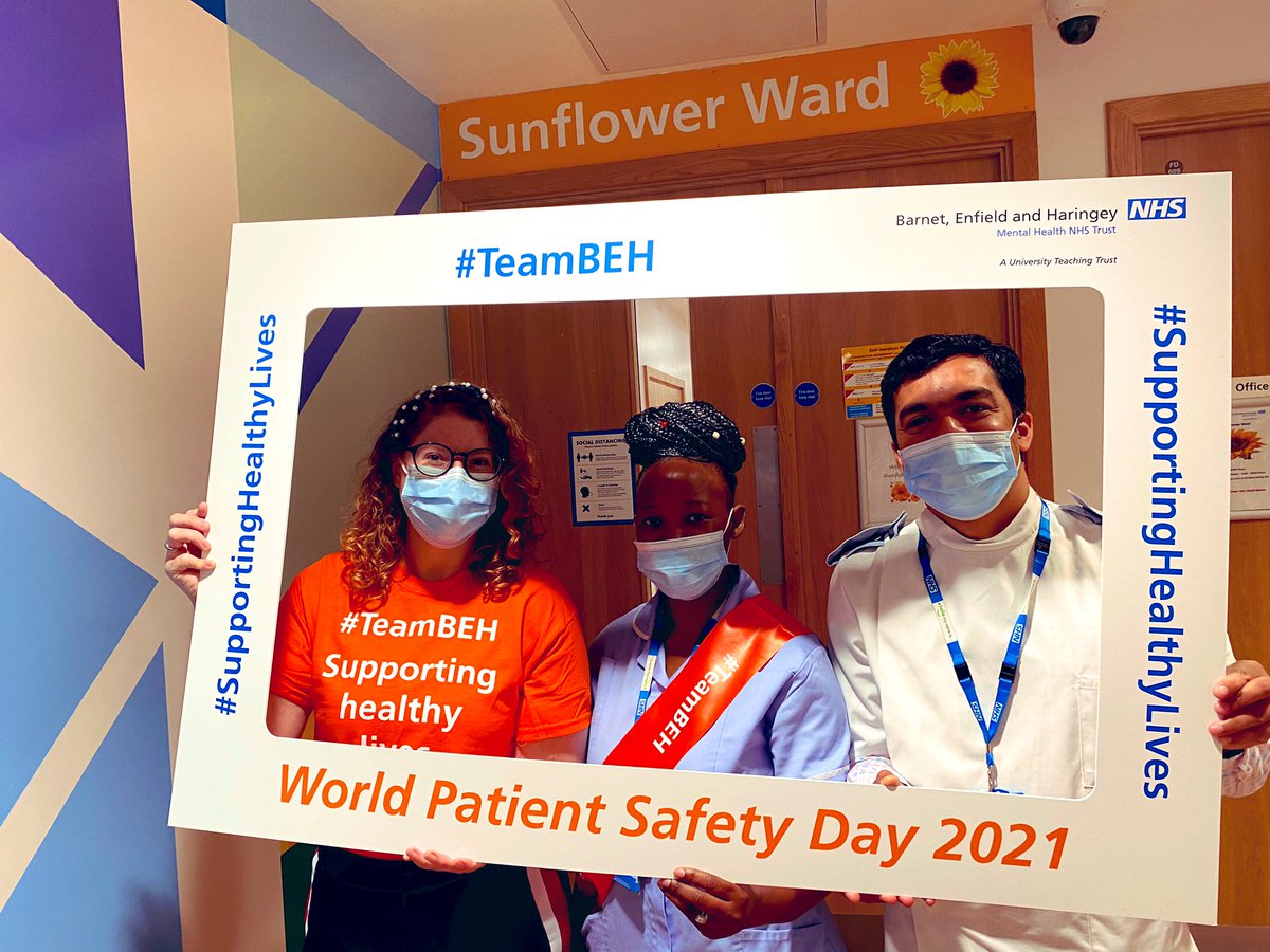 #WorldPatientSafetyDay where we are making every contact count. Our staff always go above &amp; beyond for their patients. Supporting improvements for patients physical health &amp; reducing #HealthInequalites thank you to everyone at #teamBEH your are making change possible