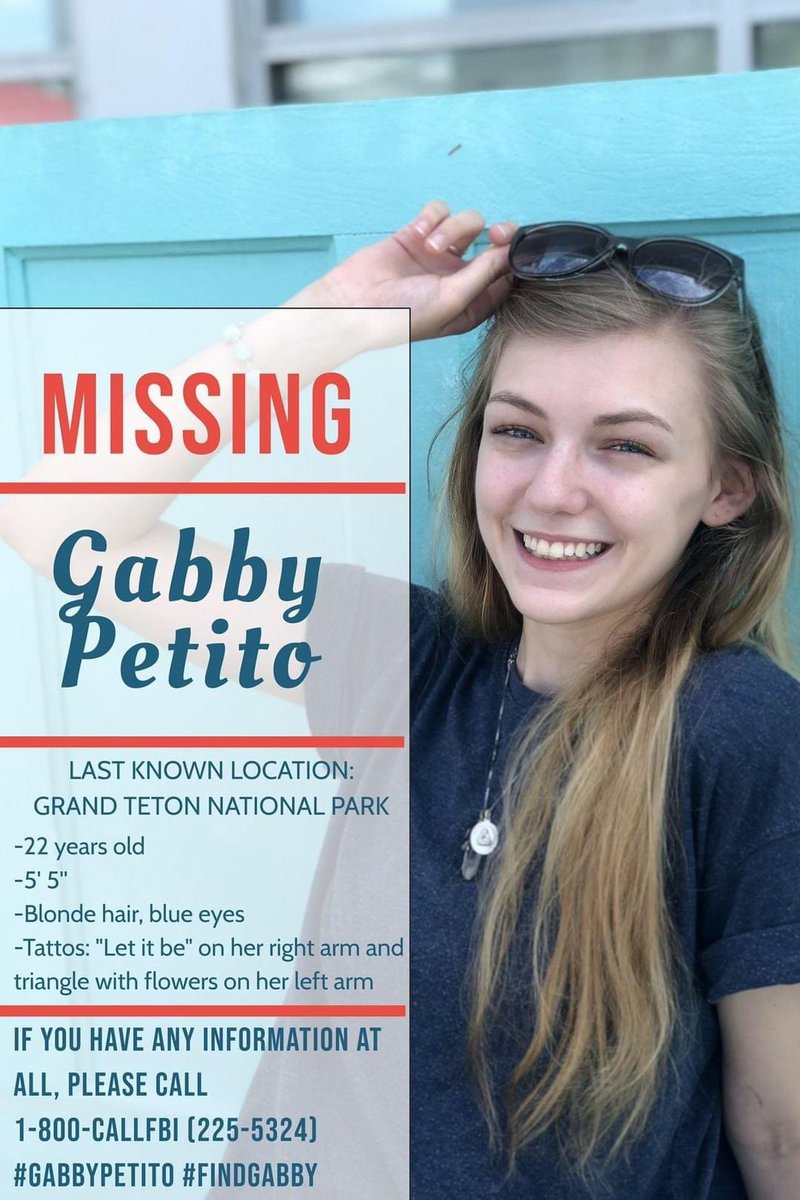 #FindGabby #findgabbypetito #GabbyPetito #GabbyPetitoMissing #missingperson #bringgabbyhome