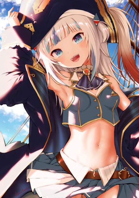 ぐらちゃん<Ahoy!(再掲)
#UMISEA #gawrt 