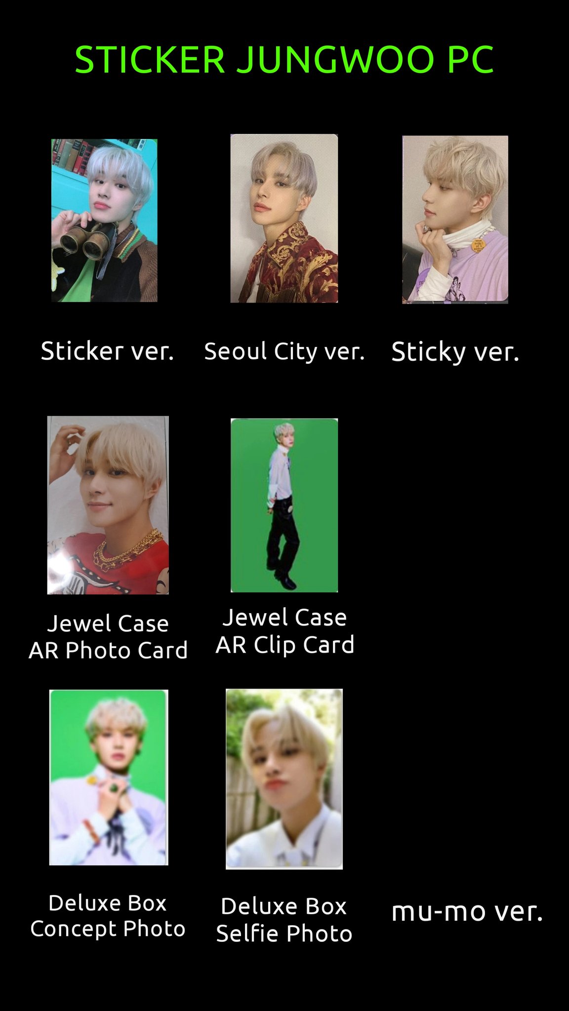 NCT127 ジョンウ Sticker デラックスボックス トレカ 𝑺𝒏𝒐𝒘𝒇𝒍𝒂𝒌𝒆 on X: 