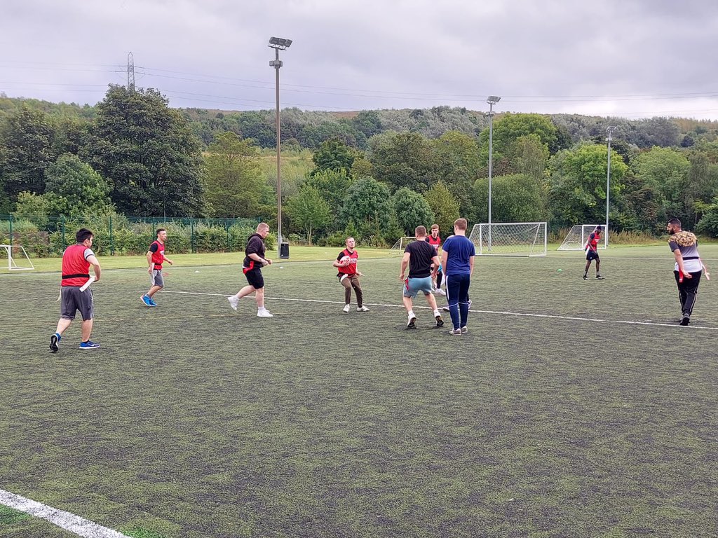 CollegeRL's tweet photo. Tag Leaders 🏉 

As part of the @AoC_Sport and  @RLWC2021 created by project we have seen the @Eagles_Found deliver Tag RL to 18 students at @sheffcol this morning.

#CollegeRL #RLWC21 #CreatedBy #TagRL https://t.co/hvHgqLeWKE