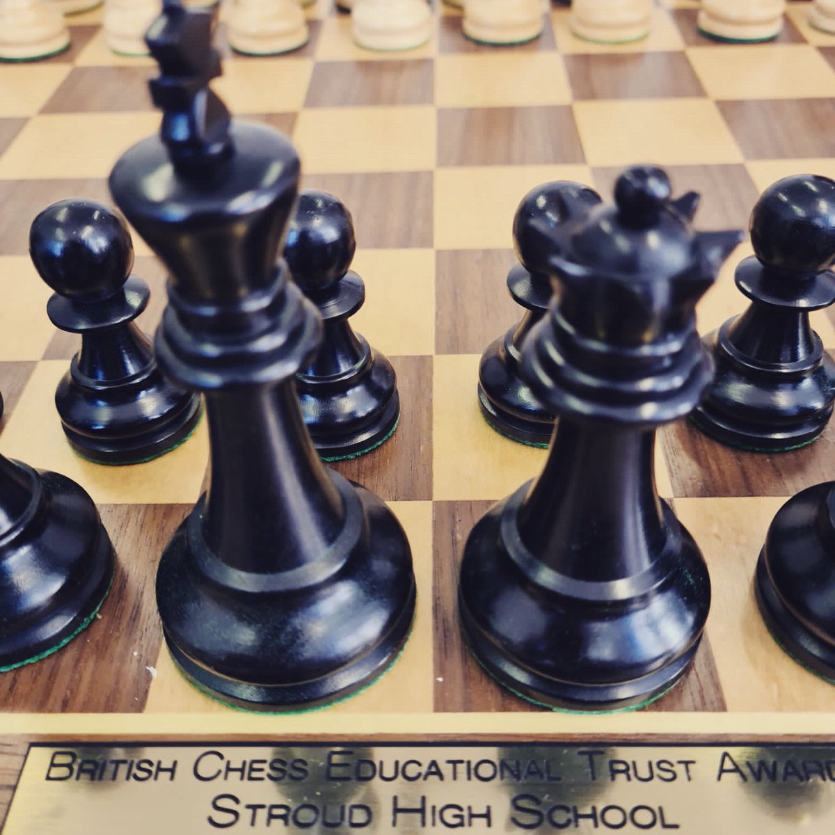 StroudHigh's tweet photo. Fantastic to hear that the #shschess team has been awarded the #britishchesseducationtrust 2021 #award ♟ #bcet2021 #schoolchess #everythingispossible https://t.co/y9uxebXih2