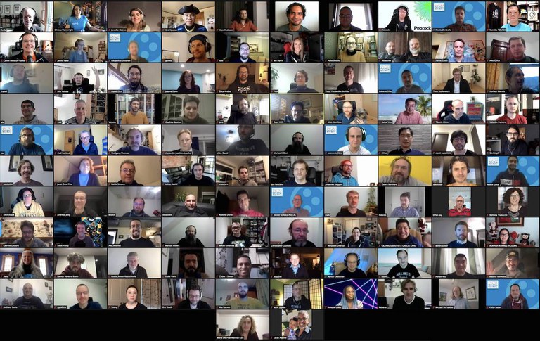 plone's tweet photo. Plone Conference Online 2021 is coming October 23-31, so rejoice! Yeah, and get your tickets too 😅 https://t.co/bKjp8YPKcS 
#plone #plone6 #ploneconf2021 #opensource #CMS #community  #python #javascript #react #volto #pyramid #guillotina #zope https://t.co/ebHw3cUHTP