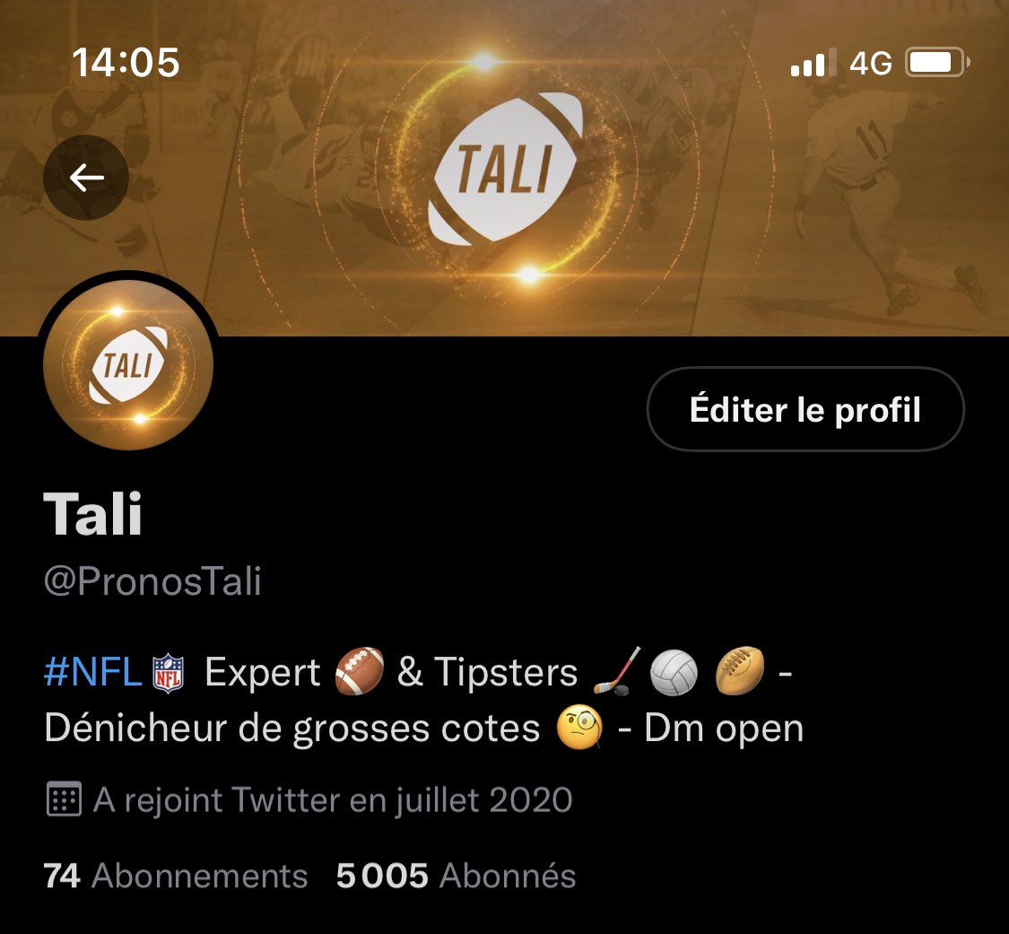 PronosTali's tweet photo. #5K #NFL 🏈

C’est fait wow 🤩 merci bcp à toutes et tous

On se retrouve très vite pour préparer le dimanche de NFL 🧡

👀 #TeamParieur https://t.co/EjSoCdf0ou