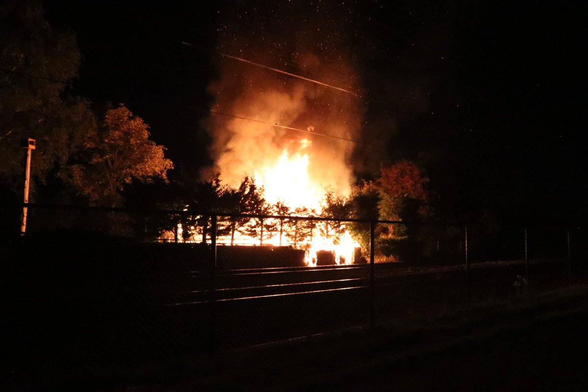 Melding uitslaande brand Polderweg Pijnacker