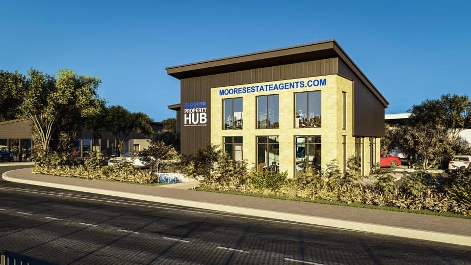 mooresproperty's tweet photo. CGI rendering of our new office SOON to be completed! https://t.co/DhLfJRpH66