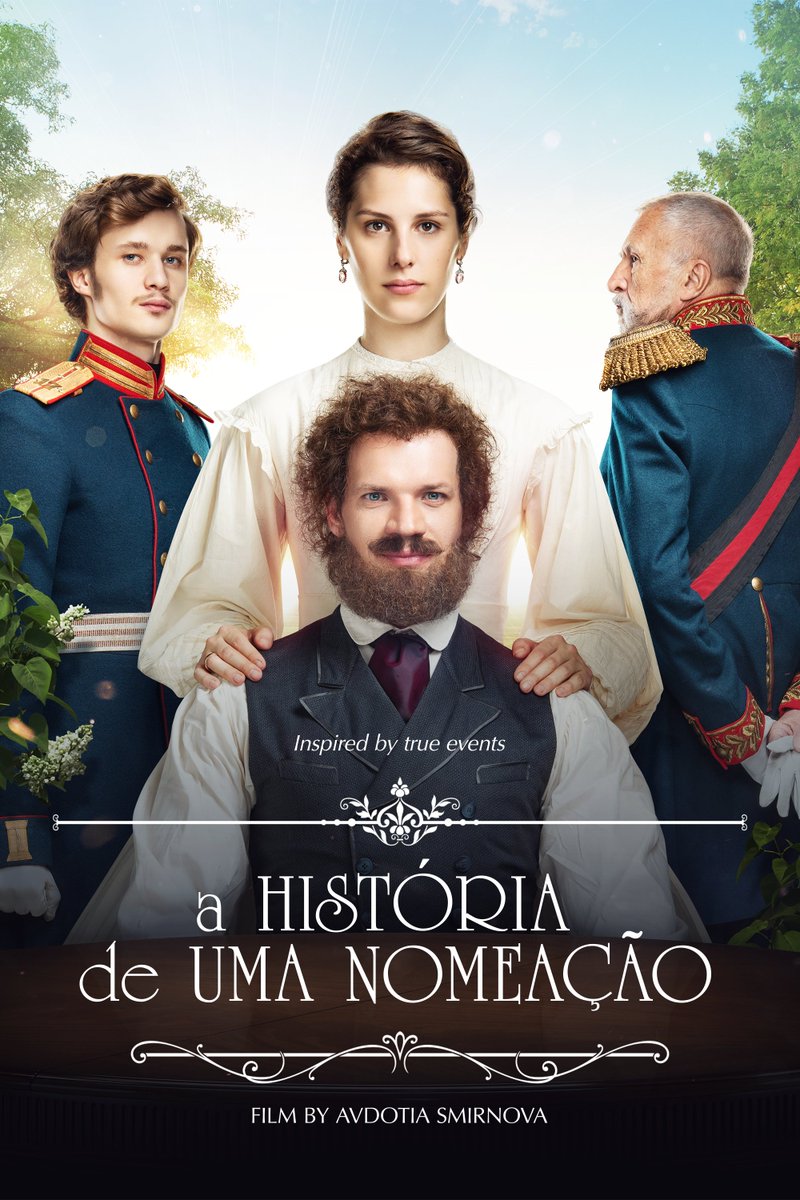 CineVarda's tweet photo. A HISTÓRIA DE UMA NOMEAÇÃO (The Story of an Appointment)

Ano: 2018

Gênero: drama histórico

Direção: Avdotia Smirnova

Elenco: Evgeni Kharitonov, Aleksei Smirnov, Filipp Gurevitch, Irina Gorbatchova

Duração: 112 min https://t.co/s16IViyOEq