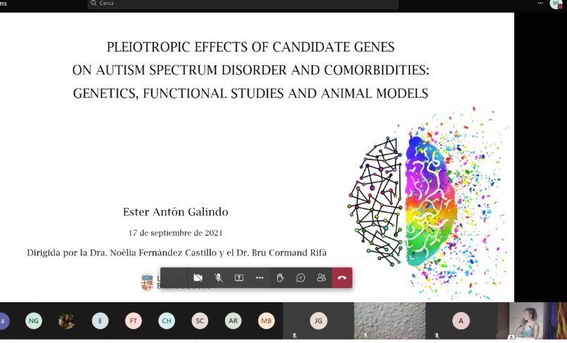 GeneticsUB's tweet photo. 🏅 Today Ester Anton Galindo from @bcormand and @Noeliafdez6 lab has successfully defended her thesis! Congrats Dra. Anton! @GeneticsUB @BiologiaUB @craibiologia https://t.co/GqqsE7v4by