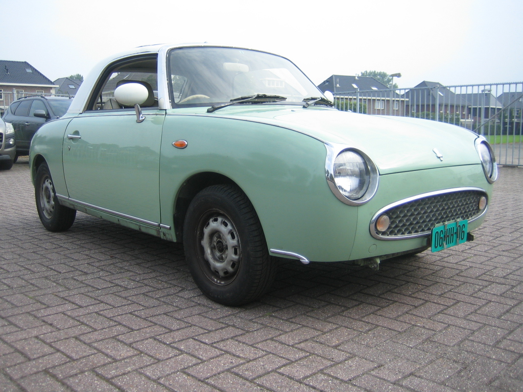 Autoaktief's tweet image. Nissan Figaro uit 1991, diverse werkzaamheden uitgevoerd. Ook vragen over uw oudere Nissan, bel of mail ons.