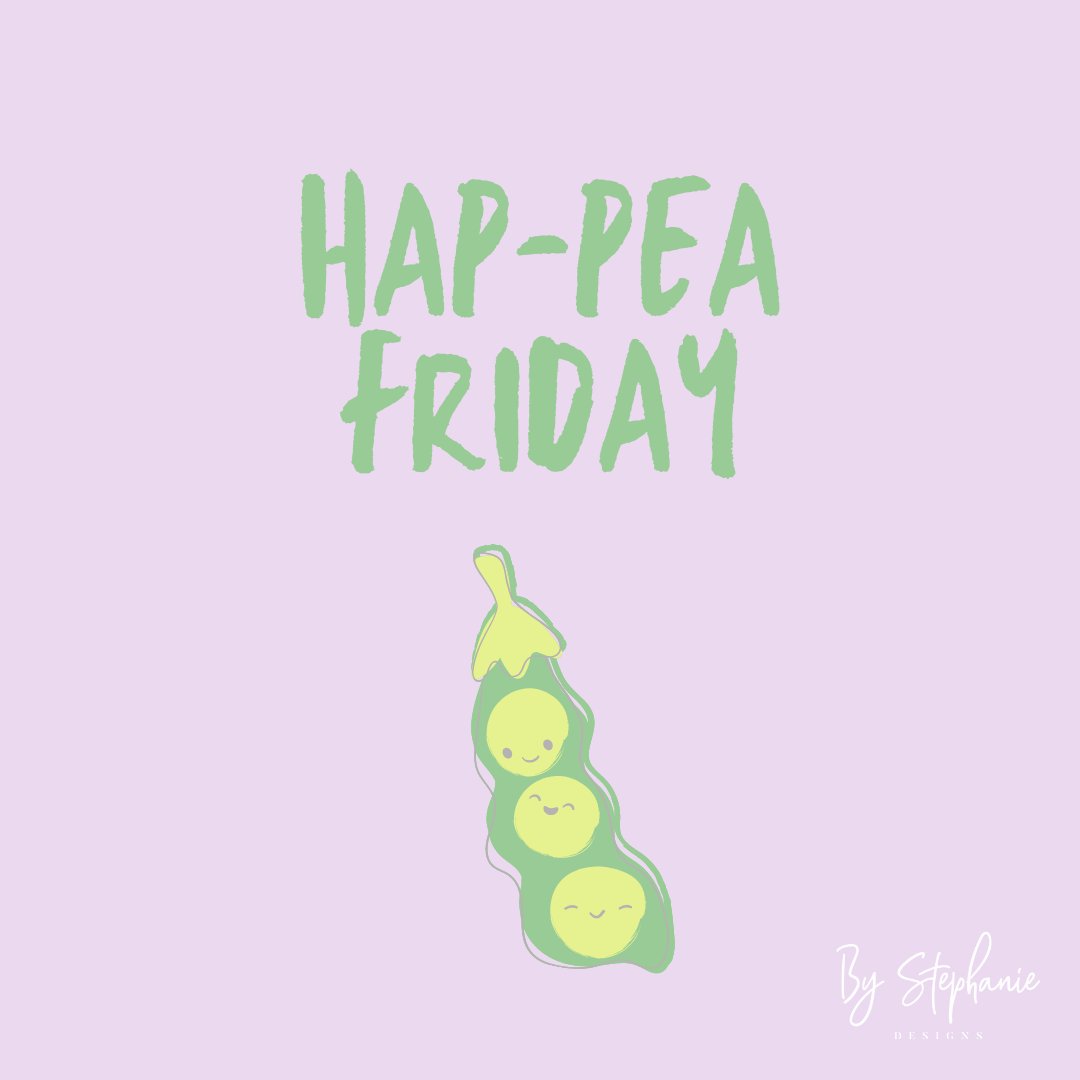 byStephanieUK's tweet photo. Hap-Pea Friday all! #FridayFeeling #weekendvibes https://t.co/qLIQGRYwCx