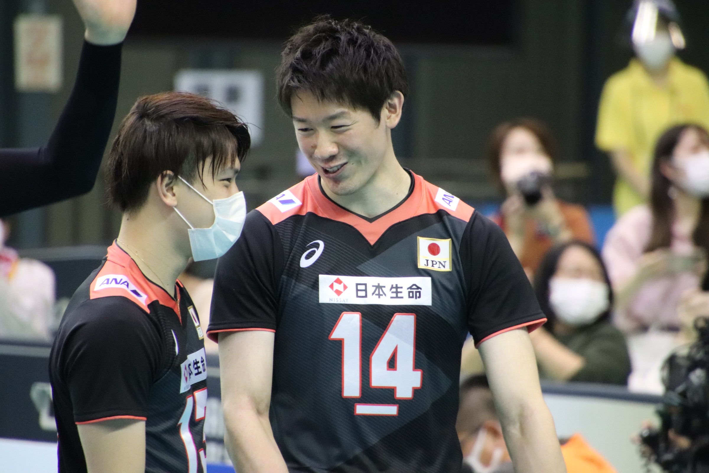 男子バレー 生写真 バレーボール男子日本代表 Bチーム ／ ドイツ🇩🇪との親善試合
