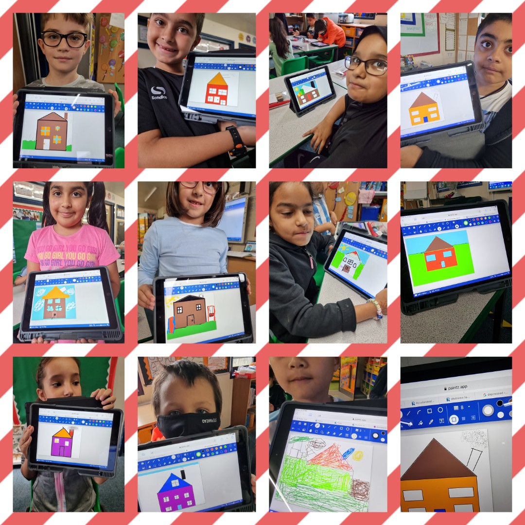 Rowlatts_TMET's tweet photo. This morning Year 3 were comparing painting in real life and using a digital device to paint. For our first attempts on https://t.co/JEEHlVGZhi it was a good effort. What do you think @ComputingHubLEI ? #RMComputing https://t.co/qVDnWoBOoW