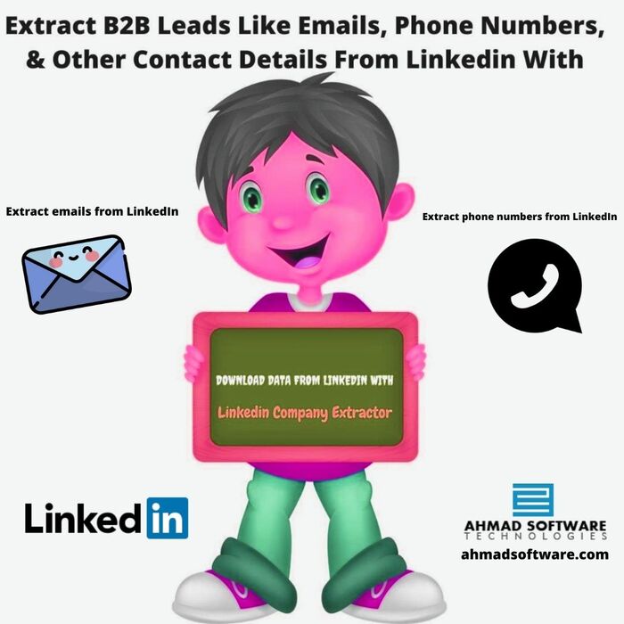 usmandj3334's tweet image. How Can I Get Business Emails & Phone Number Leads From LinkedIn? buff.ly/3hDoHAP
#linkedinscraperdataextractor #linkedincrawler #howtoextractdatafromlinkedintoexcel #linkedingrabber #exportlinkedinsearchresultstoexcel #bestlinkedinscraper #linkedindataexporttool