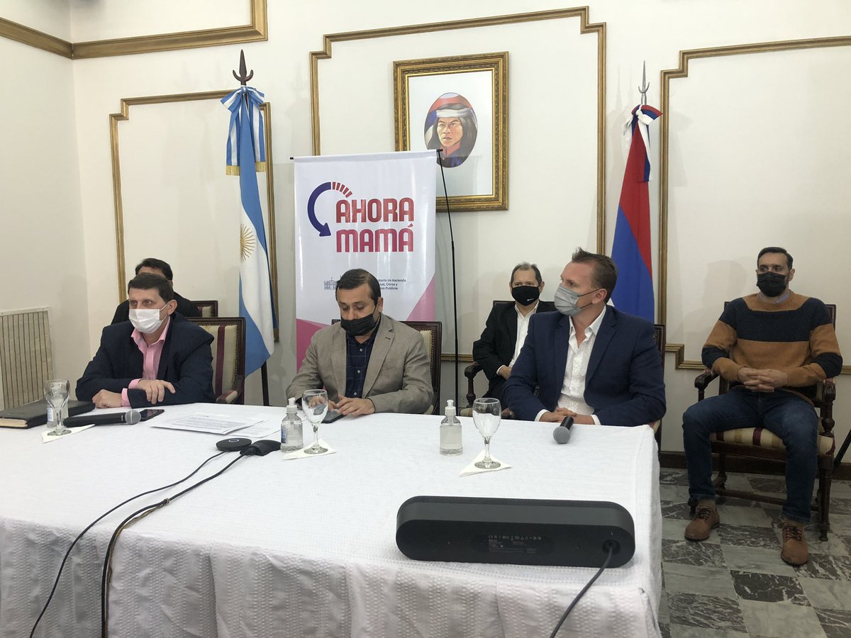 Presentación del programa #AhoraMama 
Tendrá vigencia el viernes 15 y Sábado 16 de Octubre de 2021. 
Se podrá pagar en 1,3,6 y 12 cuotas sin interés. 15 % Comercios no Misioneros y 20 % Comercios Misioneros con un  tope de $ 5.500 por cuenta y marca de tarjeta de crédito.