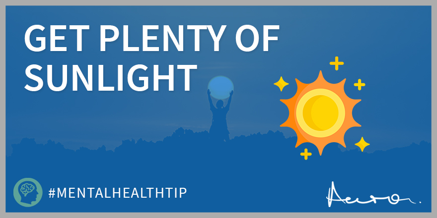 Sunlight is a great source of vitamin D. Vitamin D is a really important vitamin for our bodies and our brains. It helps our brains to release chemicals that improve our mood, like endorphins and serotonin. 

Aaron Cullen | Director of Fortify

#Aaroncullen #Mentalhealth