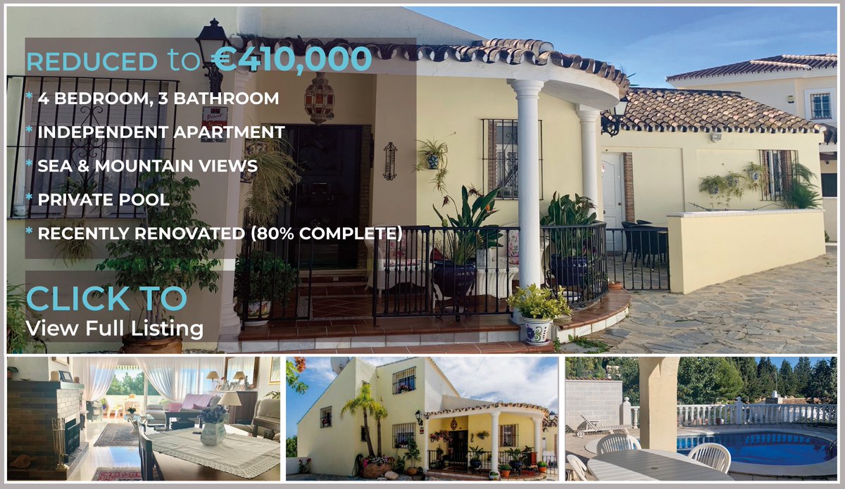 mailchi.mp/541a9069c3f1/w…
Latest bargain properties on the Costa Del Sol.🇪🇸
#spain #PropertyOfTheWeek #CostaDelSol #bargains #inmobiliaria #mijas #villa