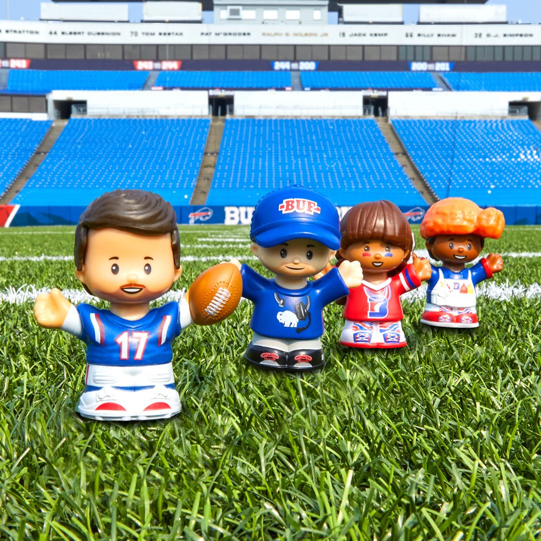 Buffalo Bills teaming up with Fisher-Price for new 'Little People' toy set